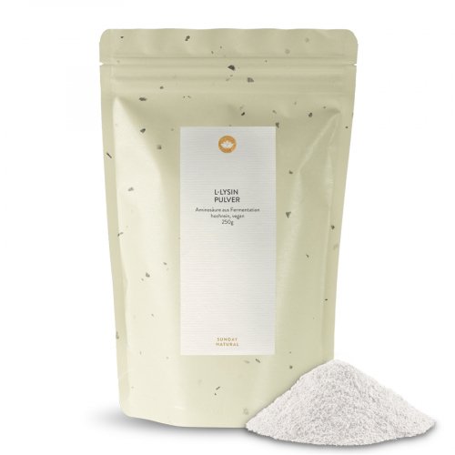 L-Lysine En Poudre, Issue De La Fermentation, Vegan