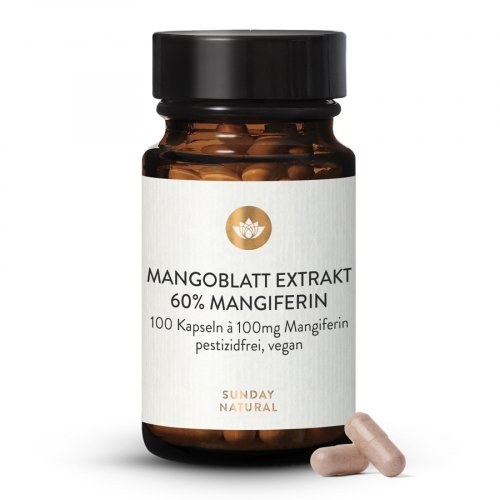 Extrait De Mangue, 60% De Mangiférine, Sans Caféine
