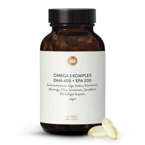 Complexe Oméga-3 EPA + DHA Vegan
