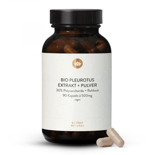 Extrait + Poudre de Pleurote Bio En Gélules