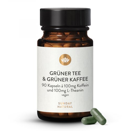 Caféine 100mg + L-Théanine 100mg