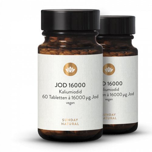 Jod 16mg Mini-tabletten Hochdosiert