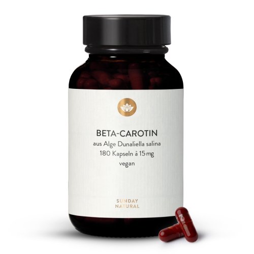 Bêta-carotène 15 mg issu des algues