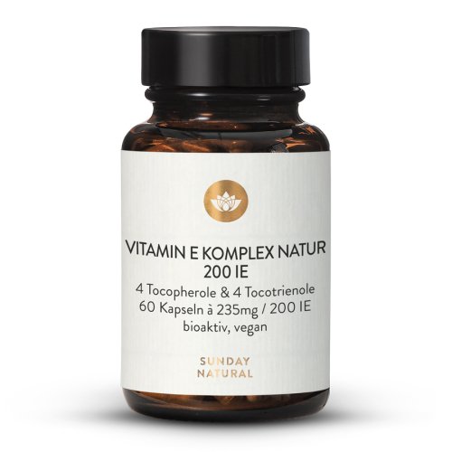 Complexe de vitamine E naturelle 200 UI