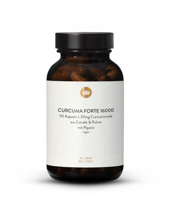 Curcuma Extrait 600 Gélules 600mg + Piperin - Végétalien, Fabriqué En Allemagne