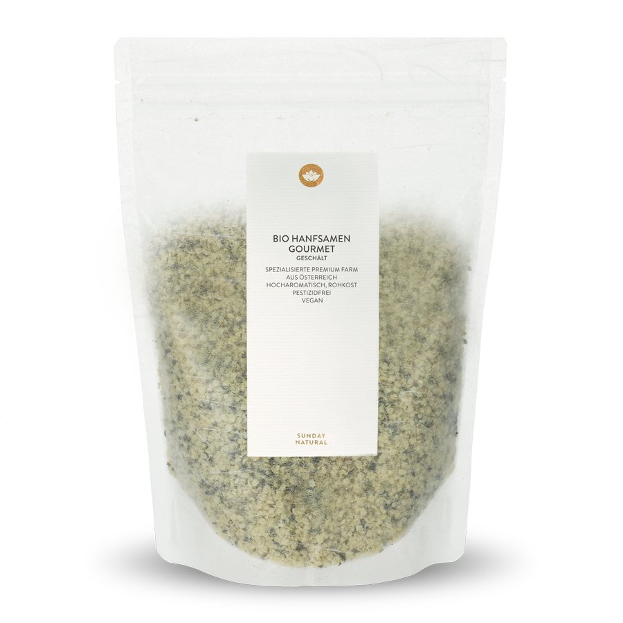 Graines de chanvre bio