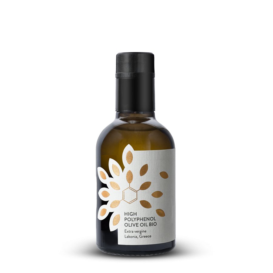 Huile d'olive riche en polyphénols